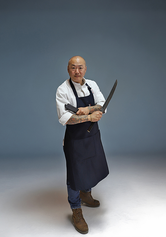 fotografía gastronómica de chef