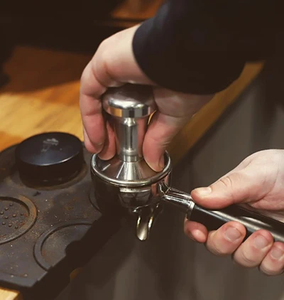 fotografía de barista coffee fest